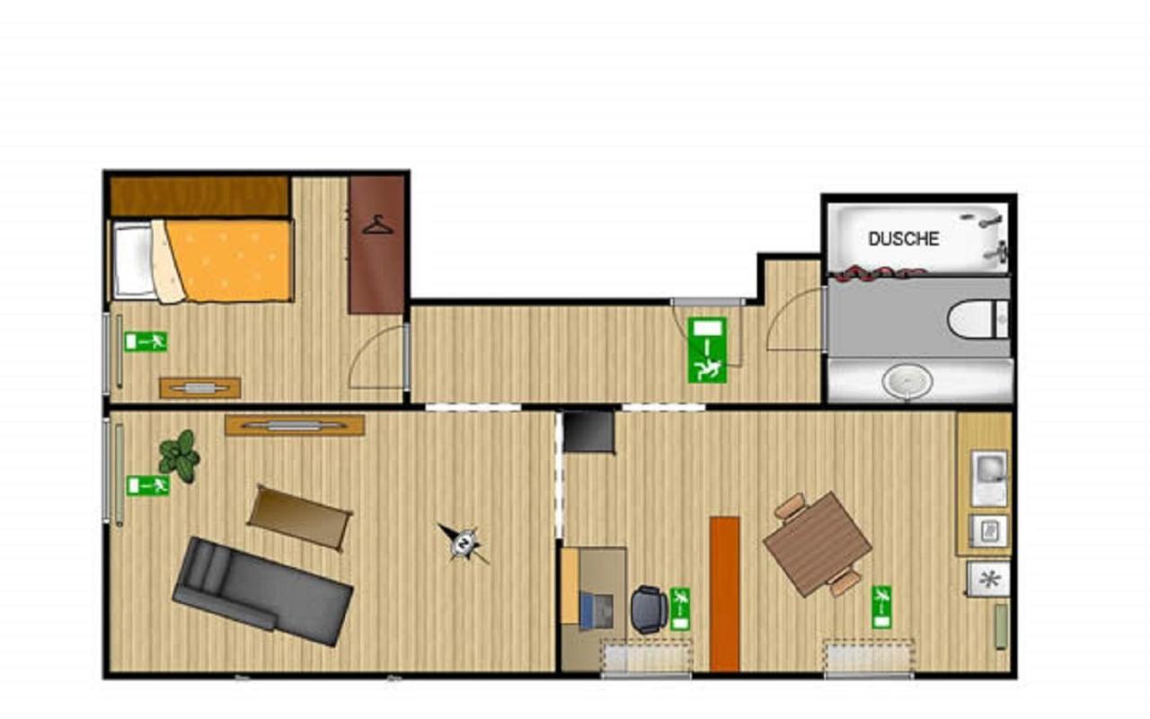 Boardinghouse Remchingen Baan Arun Apartment Exterior photo